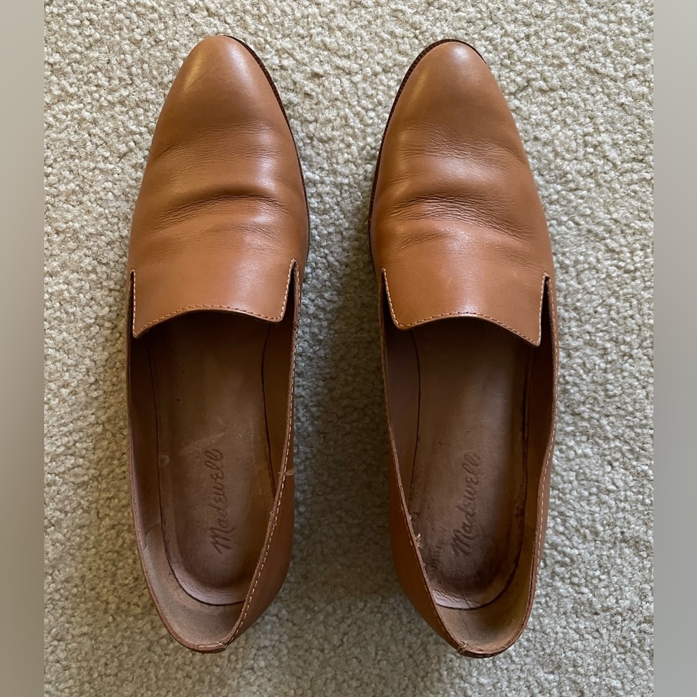 Madewell brown loafers